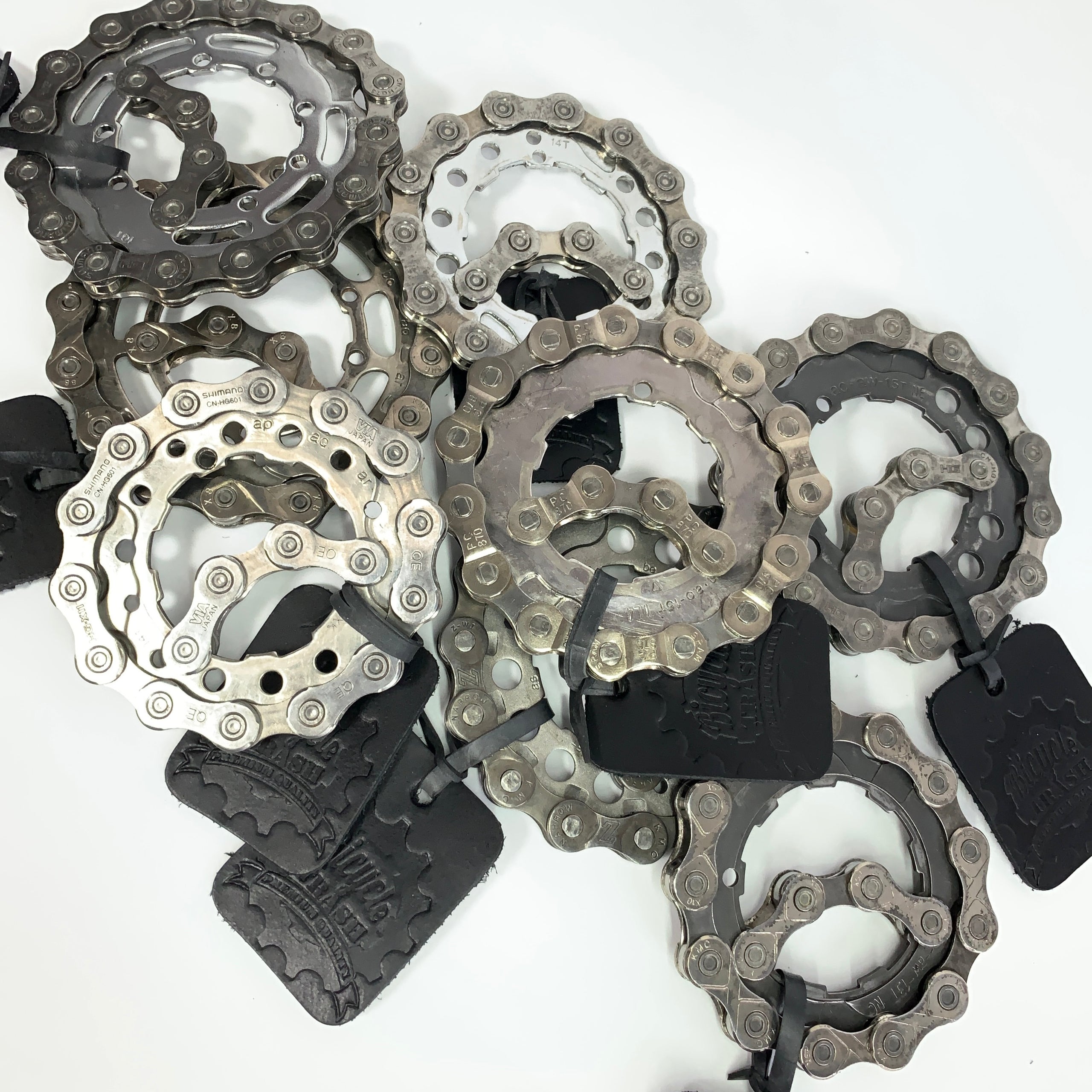 Bottle Opener Upcycled Bicycle Chain and Cog